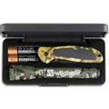 AA Camouflage Green Mini Mag-Lite with Cougar Pocket Knife